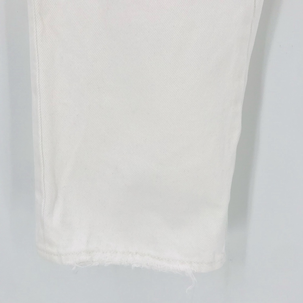 Rolla's Original High Rise Straight Leg Distressed Jeans White Size 30 - Picture 9 of 11
